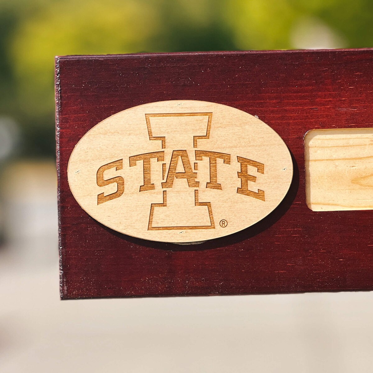 I-State Wood and Cardinal Key Rack
